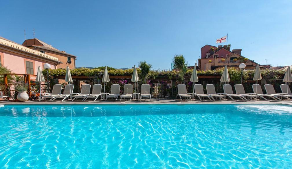 Hotel Due Mari Sestri Levante Bagian luar foto